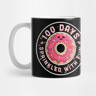 100 Days Sprinkled With Fun Donut Kids 100th Day Of School Mug